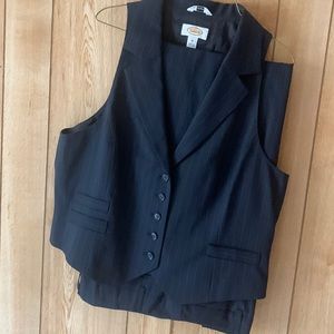 These all are two piece pants suits/two piece dresses